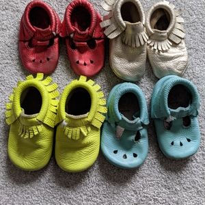 Freshly Picked Moccasins size 4 bundle